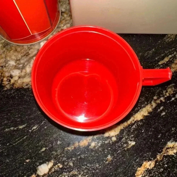 Vintage King-Seeley Thermos Picnic Set Red Tan 1974 - Picture 13 of 16